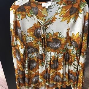 Sunflower blouse